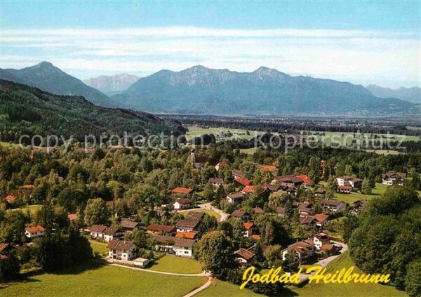 Bad Heilbrunn Fliegeraufnahme