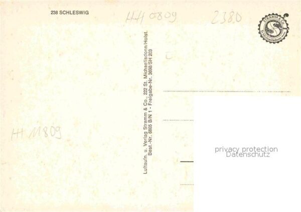 Schleswig Schlei Fliegeraufnahme mit Schloß – Bild 2