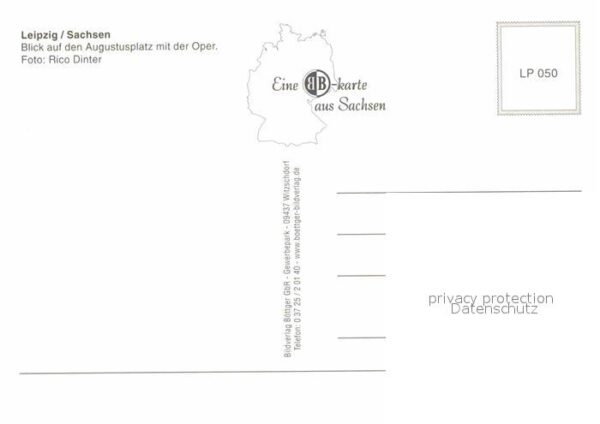 Leipzig Fliegeraufnahme mit Augustusplatz und O – Bild 2