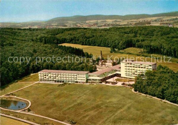 Bad Rothenfelde Fliegeraufnahme Sanatorium Teutoburger