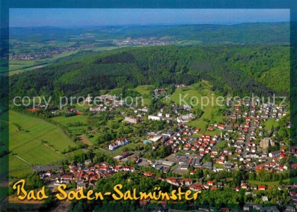 Bad Soden-Salmuenster Fliegeraufnahme
