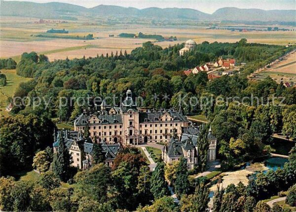 Bueckeburg Fliegeraufnahme Schloß