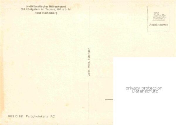 Koenigstein Taunus Haus Hainerberg – Bild 2