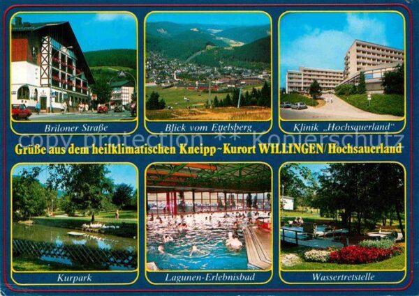 Willingen Sauerland Briloner Straße Ettelsberg Klinik Hochs