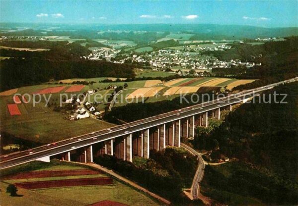 Fernthal Fliegeraufnahme Wiedtalbrücke nahe Hote