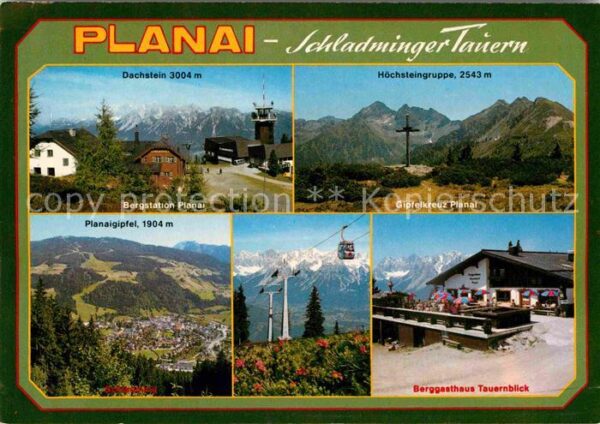 Schladming Obersteiermark Planai Wandergebiet Dachstein Tauernbli