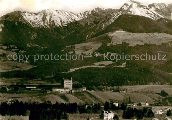 Sonthofen Oberallgaeu Fliegeraufnahme Generaloberst Beck Kase