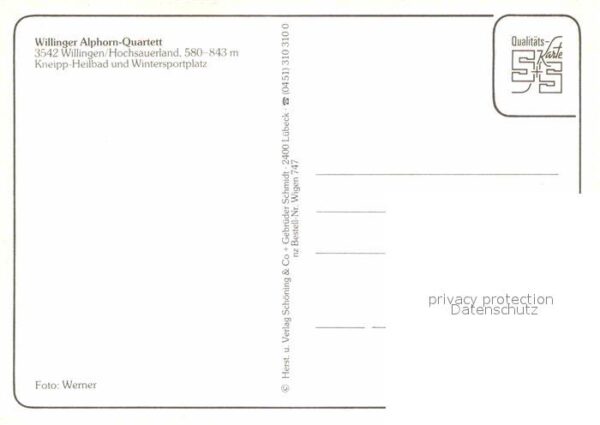 Willingen Sauerland Alphornbläser – Bild 2