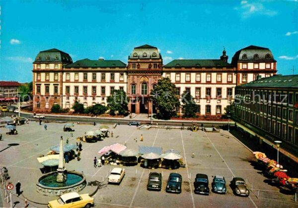 Darmstadt Schloß und Marktplatz