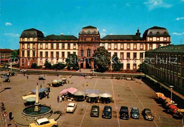 Darmstadt Marktplatz und Schloß