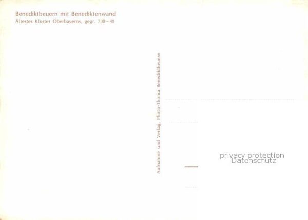 Benediktbeuern mit Benediktenwand ältestes Kloster Obe – Bild 2