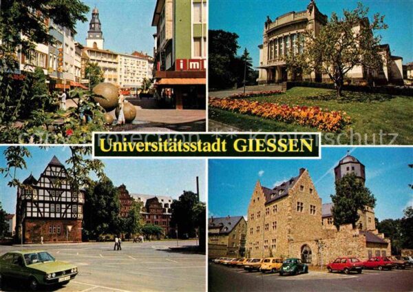 Giessen Lahn Universitätsstadt Seltersweg Zeughaus S