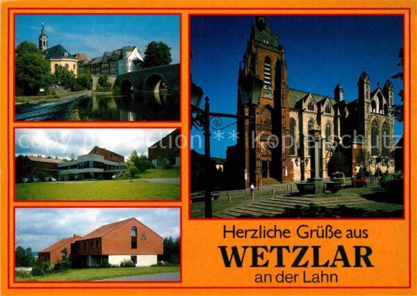 Wetzlar Hospitalkirche Dom Jugendherberge Lahnb