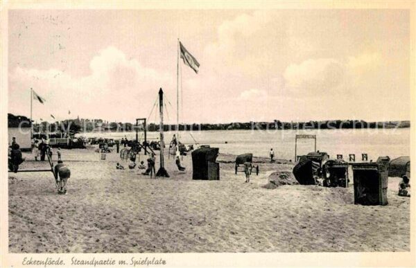Eckernfoerde Strandpartie Spielplatz