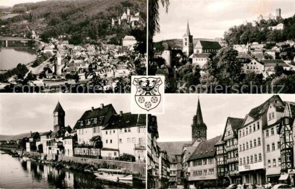 Wertheim Main Burg Rathaus Panorama