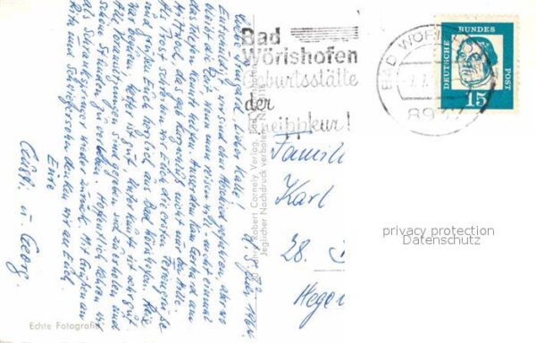 Bad Woerishofen Kurpark Wassertretplatz Birkenweg Walds – Bild 2