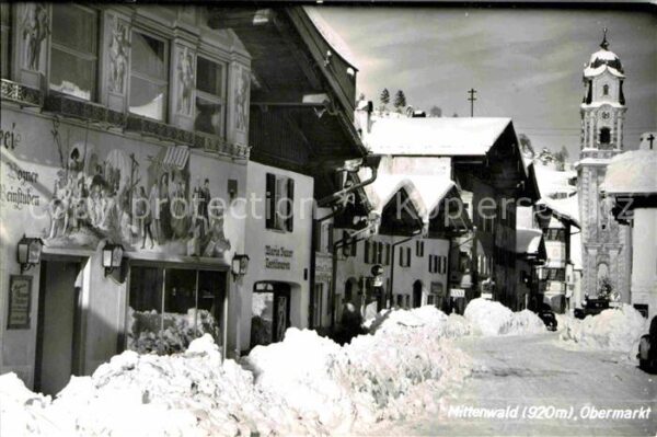 Mittenwald Bayern Obermarkt