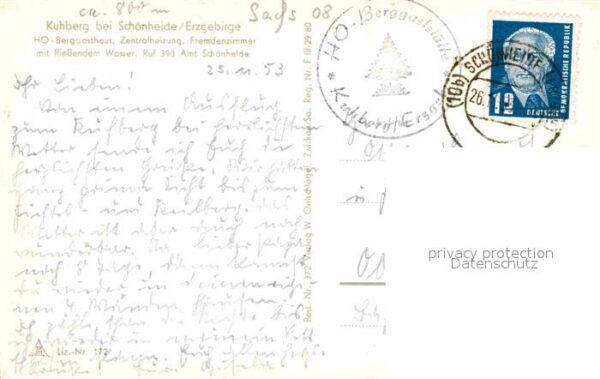 Kuhberg Stuetzengruen Berggasthaus – Bild 2