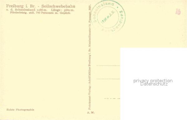 Schauinsland Blick nach Freiburg Rheinebene – Bild 2
