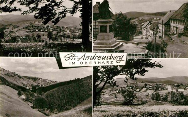 St Andreasberg Harz Panorama Denkmal