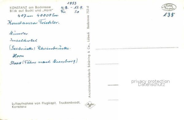 Konstanz Bodensee Fliegeraufnahme Bucht Horn – Bild 2