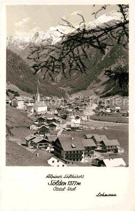 Soelden Oetztal Panorama