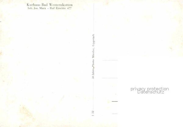 Bad Westernkotten Kurhaus Terrasse – Bild 2