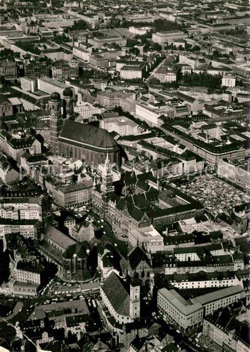Muenchen Fliegeraufnahme