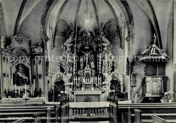 Stockkaempen Hoerste Sankt Johanneskirche Inneres