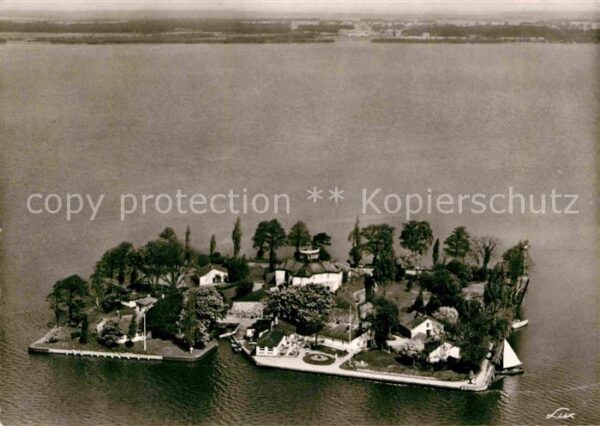 Steinhude Fliegeraufnahme Insel Wilhelmstein