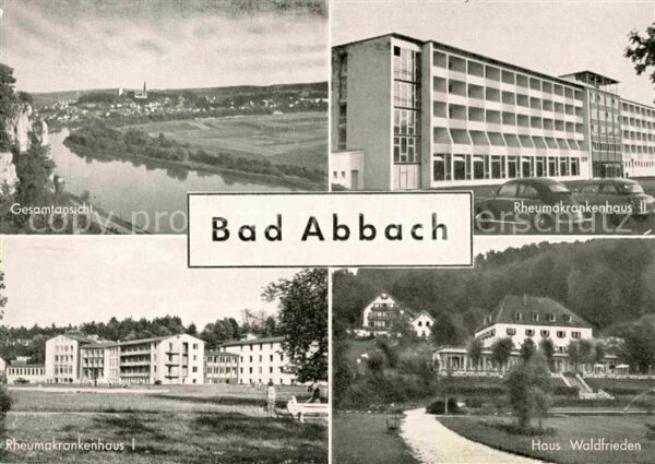 Bad Abbach Gesamtansicht Rheumakrankenhaus I+II Ha