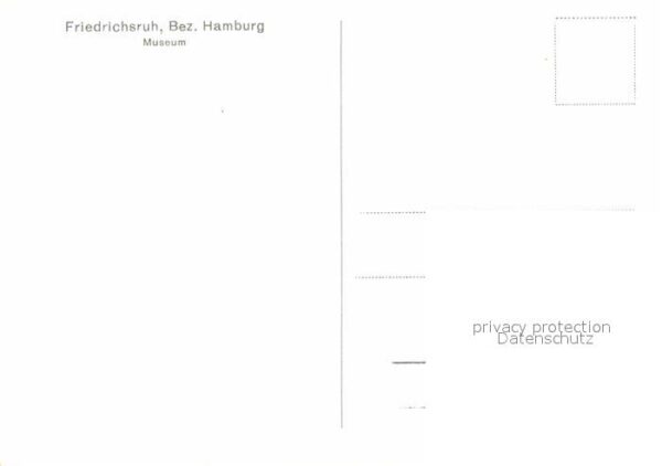 Friedrichsruh Hamburg Museum – Bild 2