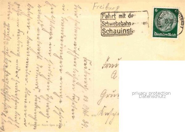 Freiburg Breisgau Blick vom Schauinsland – Bild 2