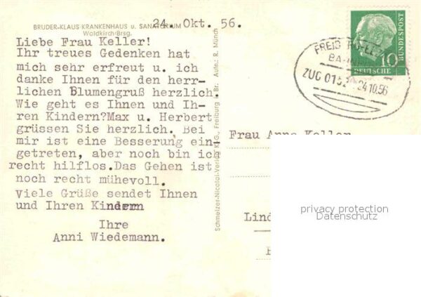 Waldkirch Breisgau Bruder Klaus Krankenhaus – Bild 2