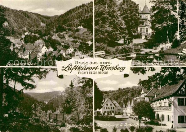 Wirsberg Gesamtansicht Frankenwaldsanatorium Mar