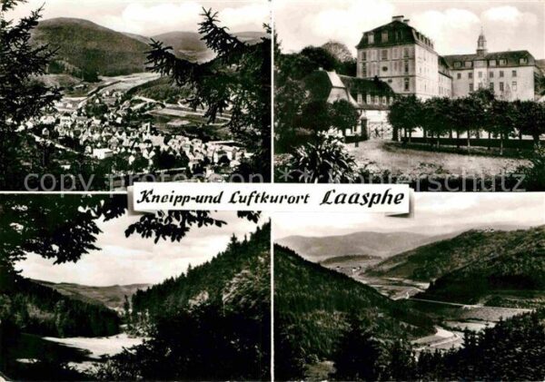 Laasphe Panorama Schloss
