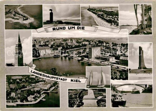 Kiel Marine-Ehrendenkmal Fliegeraufnahme