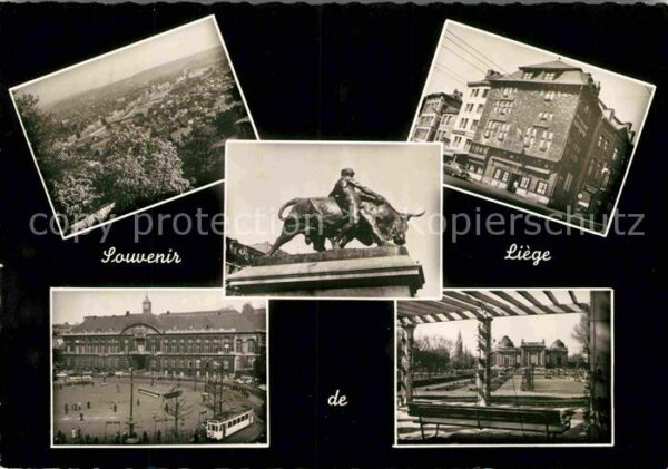 Liege Luettich Teilansichten