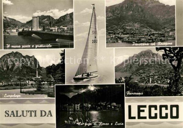 Lecco Lungolago Resegone