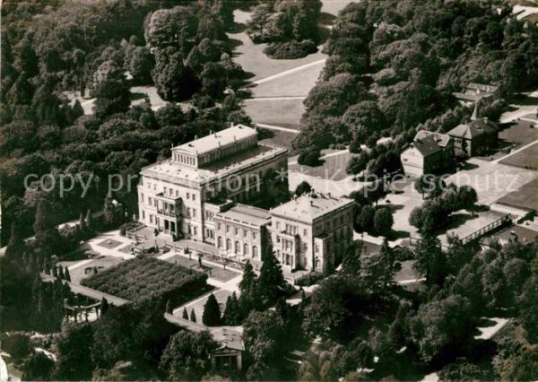 Essen Ruhr Villa Hügel Fliegeraufnahme