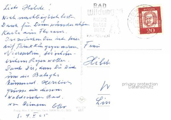 Bad Wildungen Kurpark Wandelhalle – Bild 2