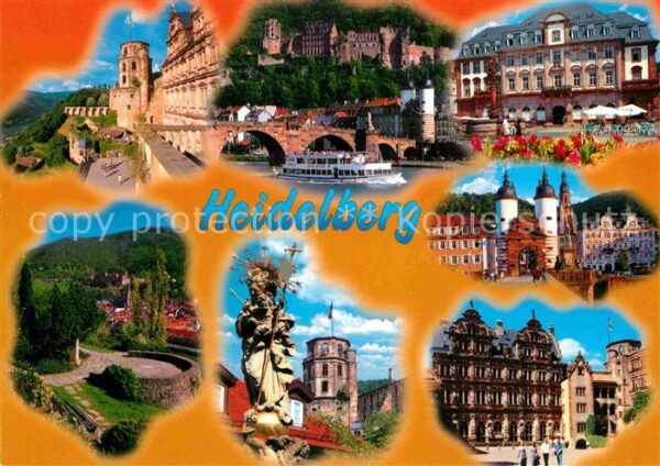 Heidelberg Neckar Schloss