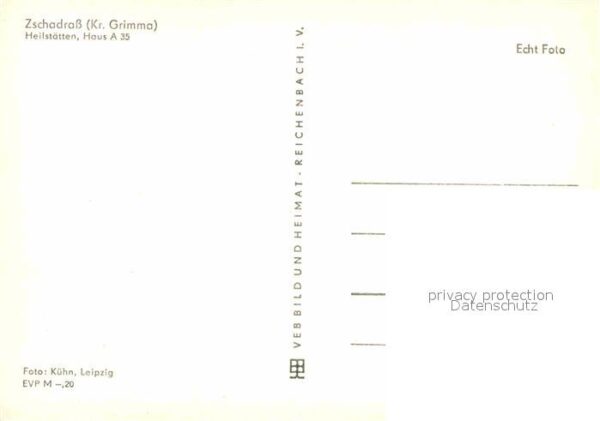 Zschadrass Heilstätten Haus A 35 – Bild 2