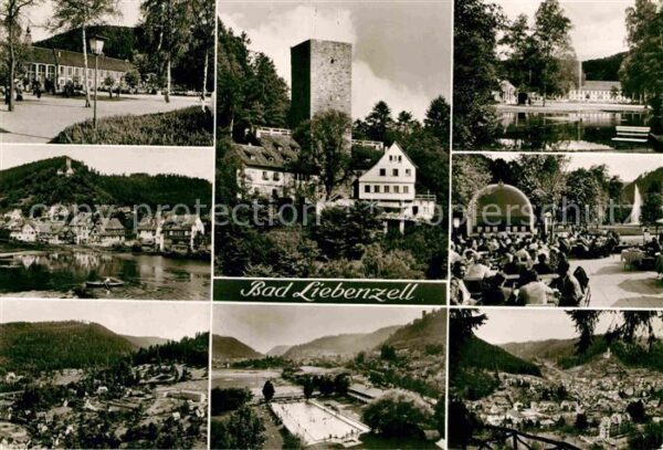Bad Liebenzell Freibad Teilansichten