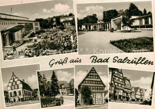 Bad Salzuflen Wandelhalle Konzerthalle Rathaus