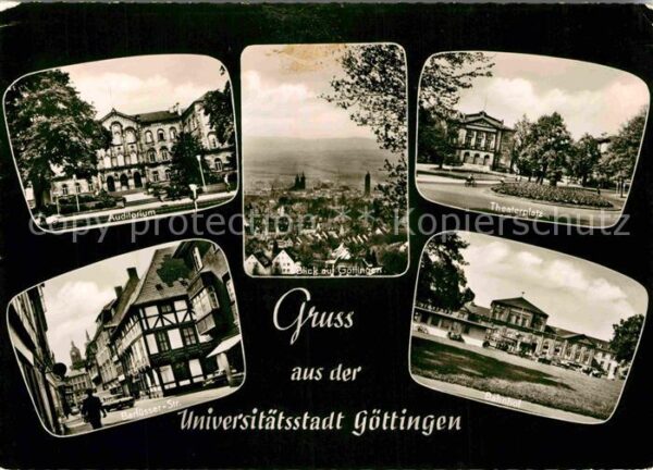 Goettingen Niedersachsen Theaterplatz Auditorium Barfüsser-Stras
