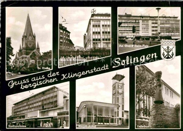 Solingen Kirchstrasse Graf Wilhelm-Platz Hauptba