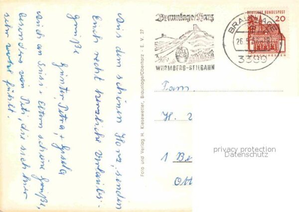 Braunlage Kurhaus Brocken Kurpark – Bild 2