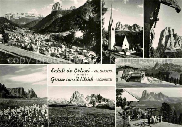 Ortisei St Ulrich Teilansichten