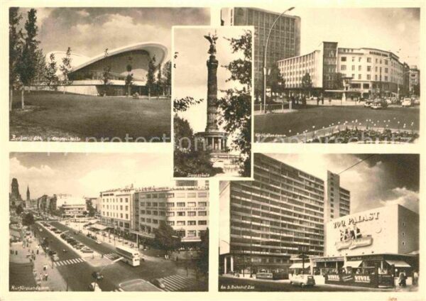 Berlin Siegessäule Kongresshalle